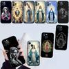 Virgen Maria Case for Samsung M55 M35 M15 A02 A05S A05 A06 A15 A12 A13 A10 A16 A20 A22 A24 A25 A30 A31 A32 A33 A35 A42 A50