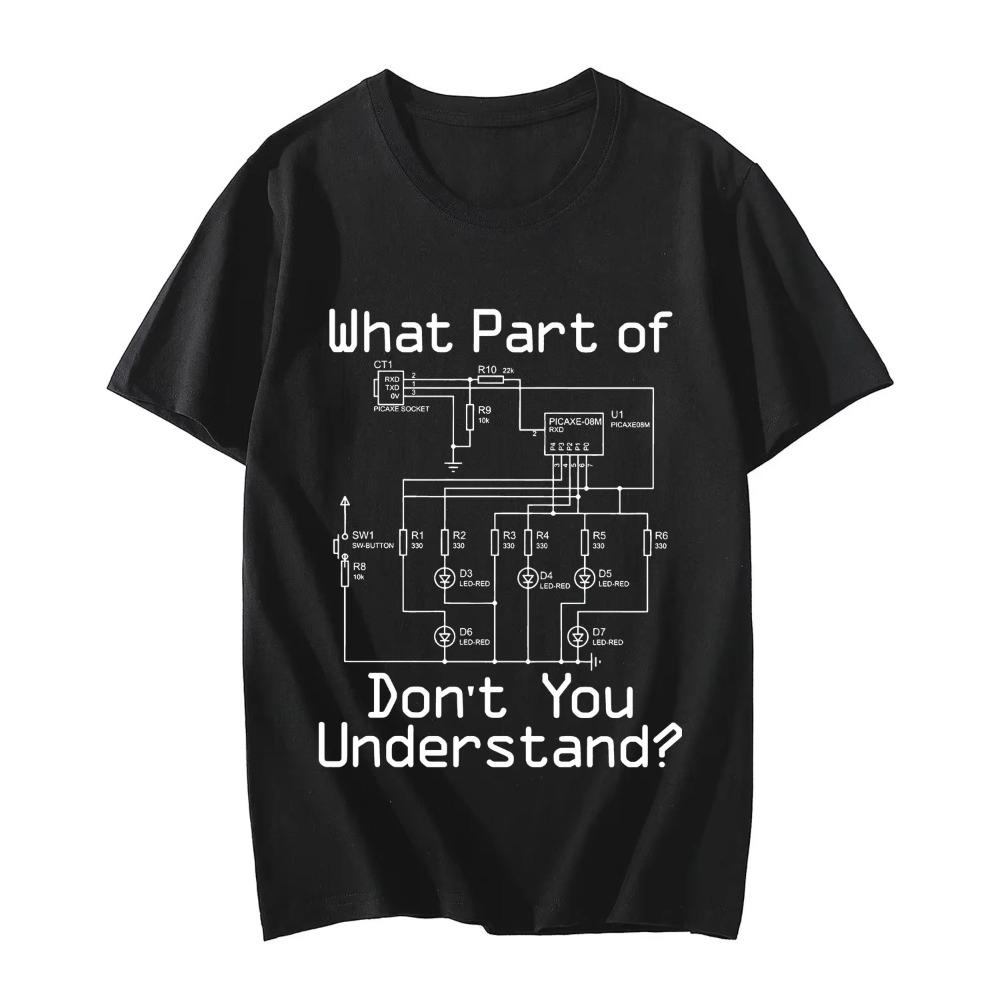 women Funny Electrician Tshirts Electrical Wiring Diagram Husband Dad Aift Tee Shirt Fashion Casual Short Sleeve Women Tshirts