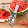 2 In 1 Watermelon Fork Slicer Cutter Easy And Efficient Watermelon Cutter Slicer Watermelon Slicer