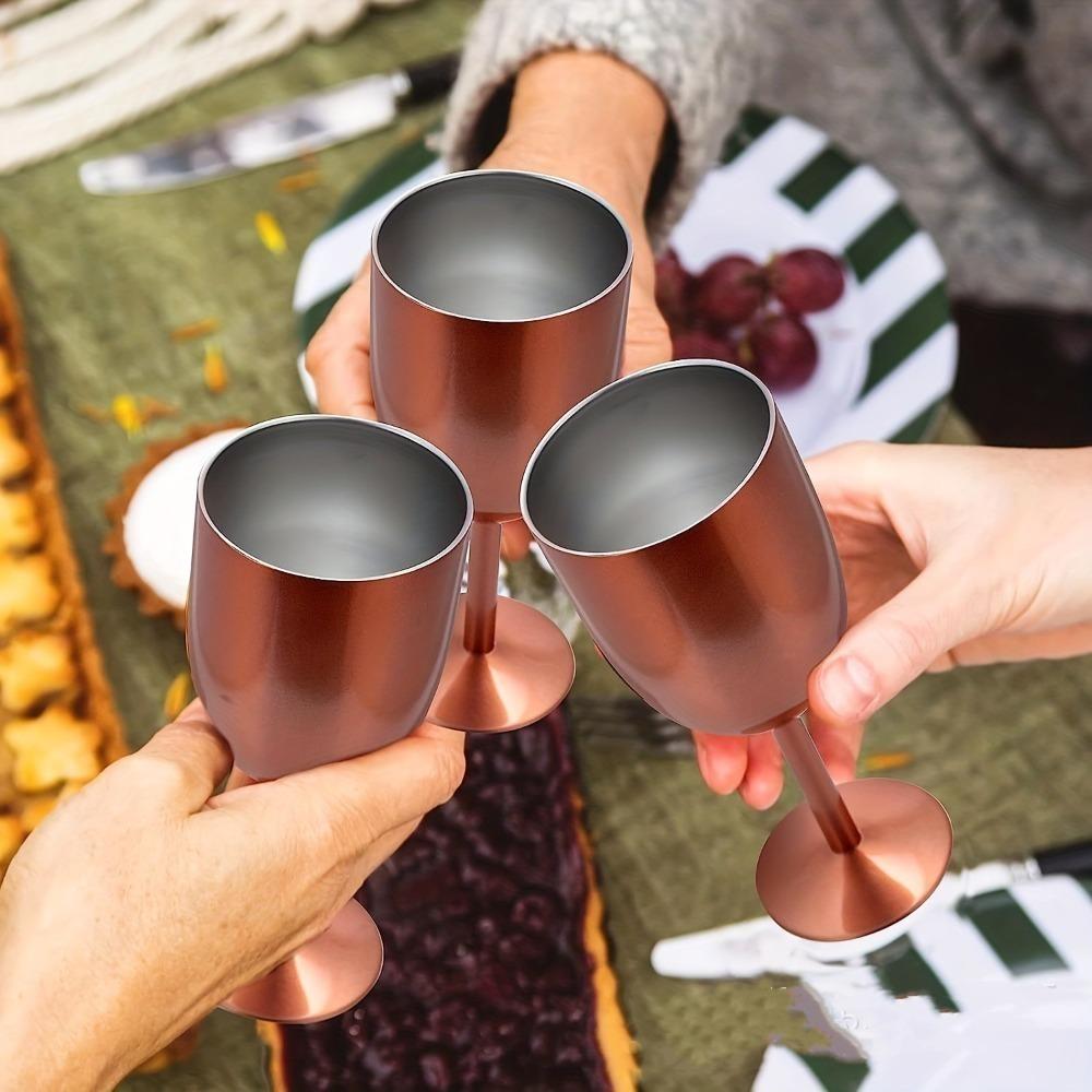 with Lid Wine Cup Double Walled Cocktail Mug Quality Red Wine Cup