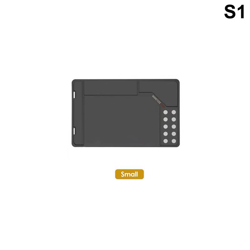 Gun Cleaning Mat Rifle Pistol Gun Mat With Magnetic Dots Non-Slip With Organizer Parts Tray Protective Workbench Mat