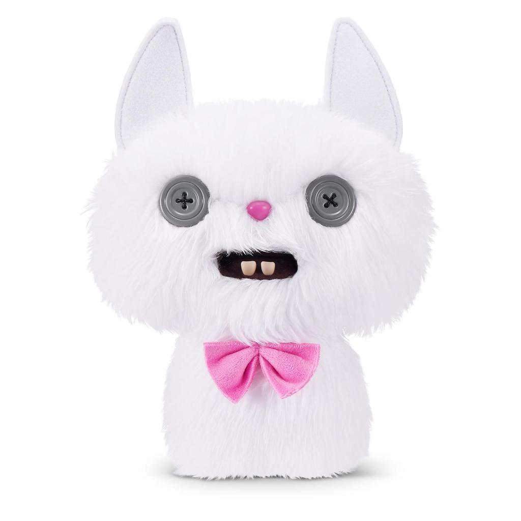 FUGGLER Alley Cats 9-Inch Plush Toy by ZURU - Funny Ugly Monster Stuffed Animal with Human-Like Teeth