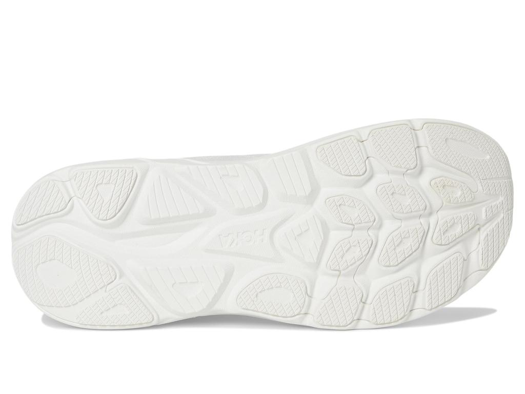 HOKA Clifton 10 Wide Track Field Running Size White x White Men's & Shoes, 25.0,