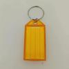 10-50pcs Colorful Plastic Keychain Key Tags Label With Split Ring For Diy Numbered Name Baggage Tag Id Label Name Tags