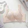 Medium thickness, small breasts, large gathering lace bra, non-magnetic women's vest, bra, closed breast adjustment bra