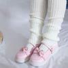 Japanese Girl Knitted Autumn Wool Ball Lolita Knee Cover Leg Warm Socks Foot Cover Leg Warmers