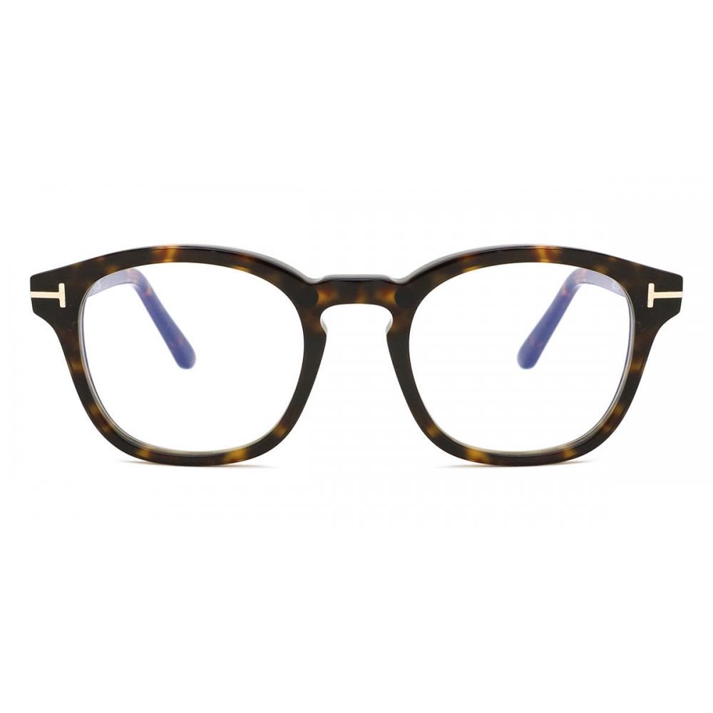 Tom Ford Ft5532 B With Clip On 52n Blue Light Block Men Eyeglasses