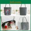 Contemporary Gray Felt Shopper With Elegant Style And Ample Storage Space