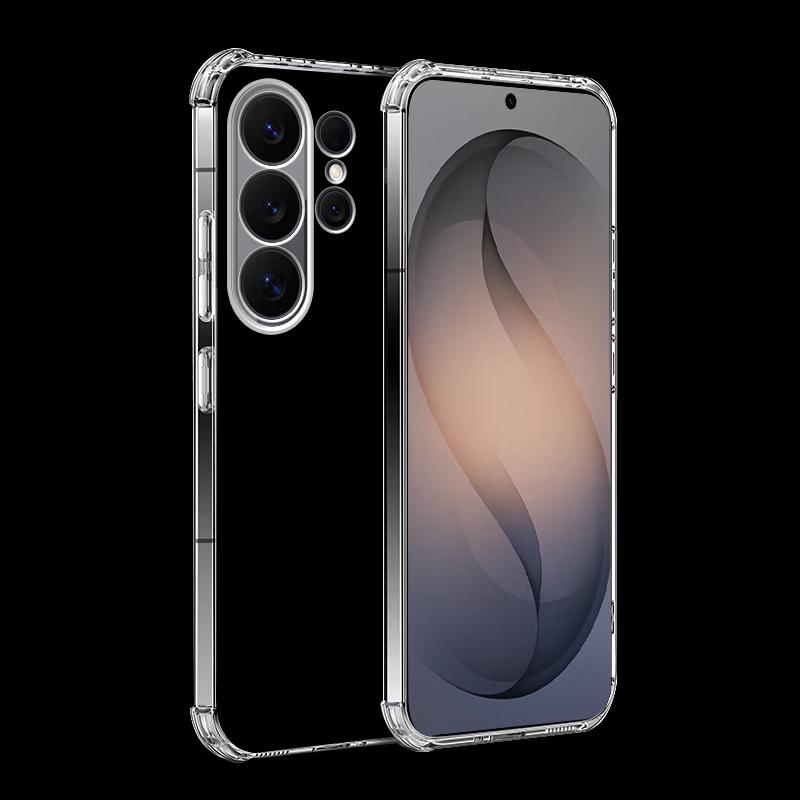 Taras Airbag Transparent Soft Phone Case for Samsung S26 Ultra