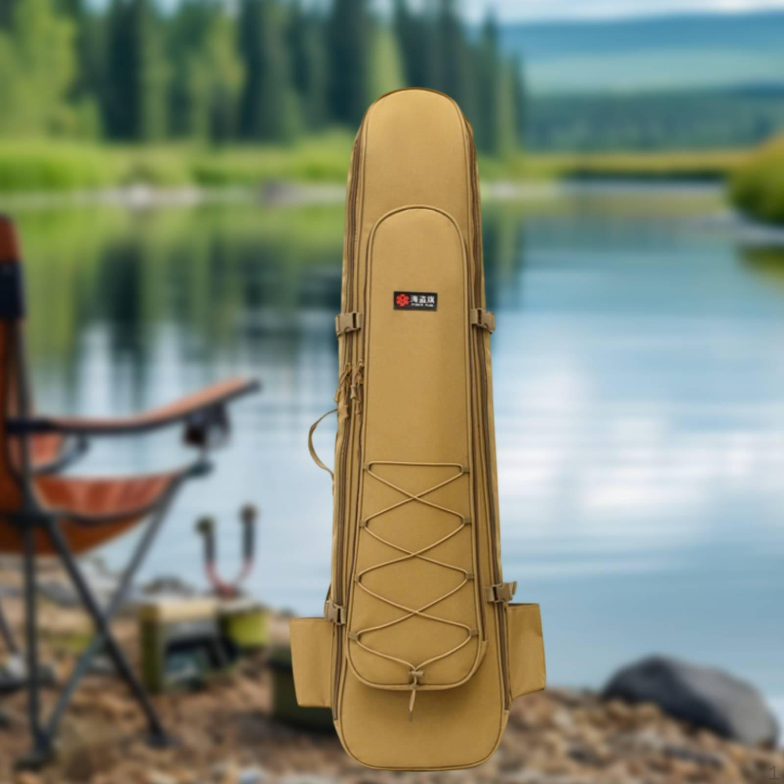 Backpack Organizer for Spearfish Fins, Waterproof, with Practical Compartment, Ideal Diving, хаки