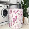 1pc, Western Cowboy Themed Storage Basket, Open Laundry Basket And Storage Box, Perfect for Use In Apartments, Dorms, Bathrooms, Bedrooms, And More. I