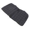 Horse Saddle Pad Breathable Abrasion Proof PU Leather Horse Saddle Cloth Riding Equipment Black