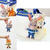Zootopia Plush Keychain With Nick And Judy For Bag And Gift