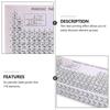 Rectangular Periodic Table Wall Decor For Science And Teachers Educational Tool 1Pcs