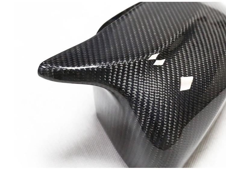 Carbon Fiber Replacement Rearview Mirror Cover for Volkswagen Golf 6, Touran, Bora, New Lingyu