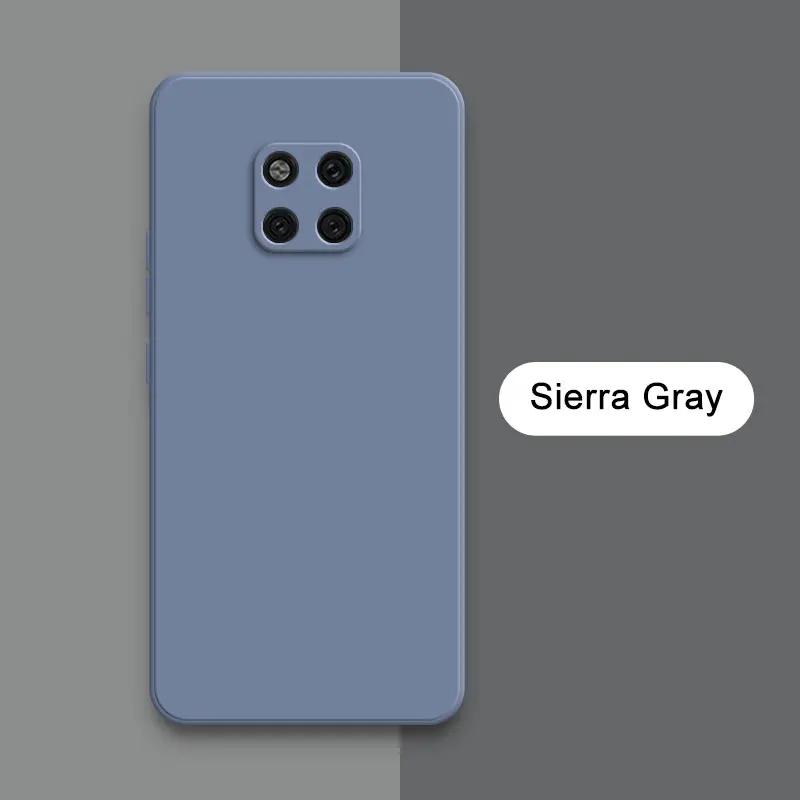 

Роскошный квадратный жидкий силиконовый чехол для телефона Huawei Mate 20 Pro задняя крышка Mate20 20Pro Mate20Pro Soft Edge водонепроницаемый чехол Funda Mate 20 Pro