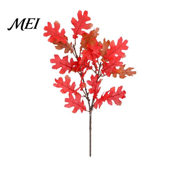 Long Lasting Decorative Plants Artificial Maple Leaves, Faux Silk Hanging Plant for Home Decor, Realistic Cascading Valentine's Day Floral Presents