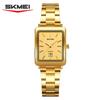 Skmei 2566 Luxus Klassische Damen Quarz Uhr Perfektes Edelstahlarmband Wasserbeständig Datumsanzeige Zeichen Business Uhr Set
