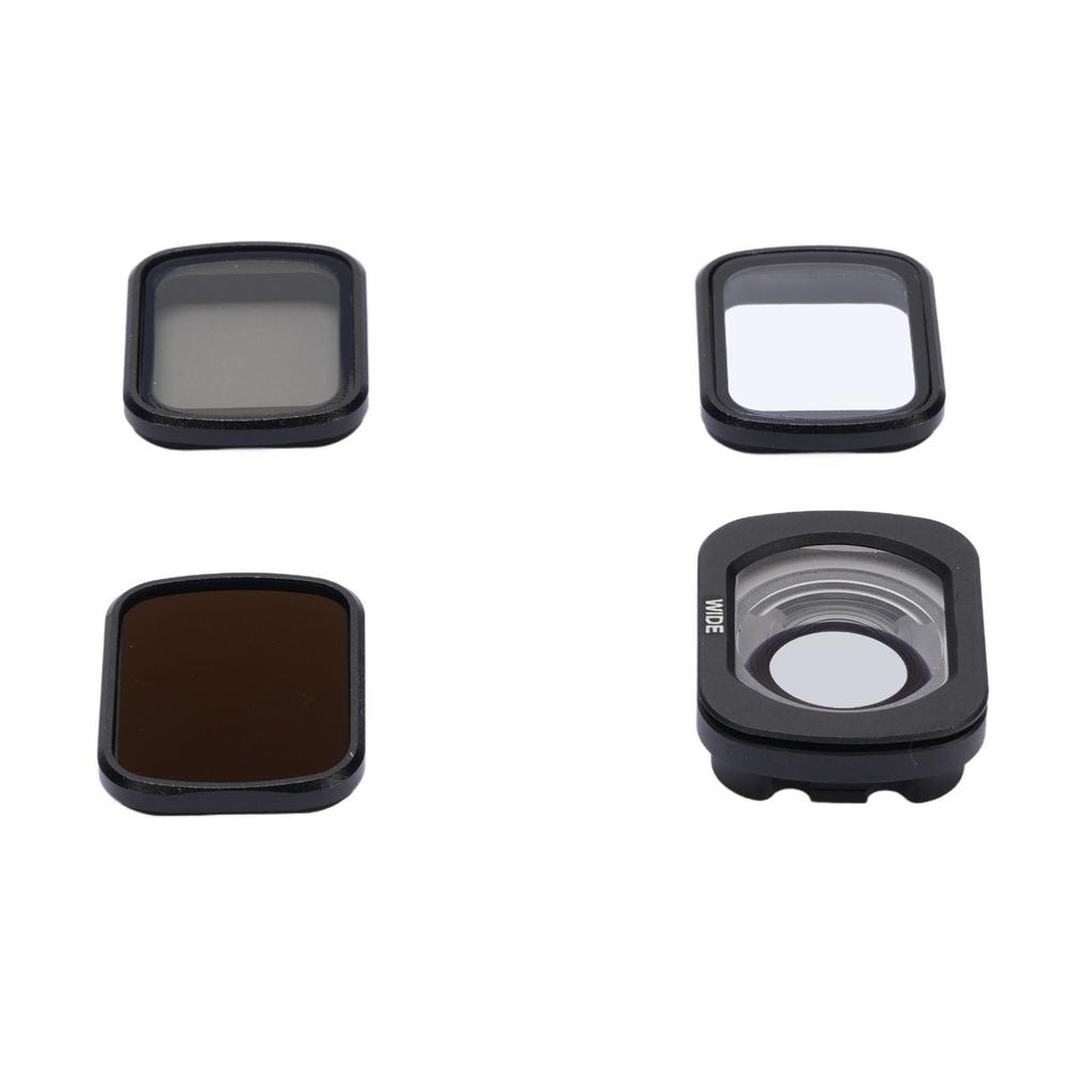 4PCS ND CPL Filter Set Aluminum Alloy HD Optical Glass ND128 NIGHT CPL Wide Angle Drone Lens