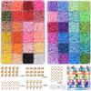 Polymer Clay Bead DIY Bracelet Kit - Beading Materials & Accessories Set