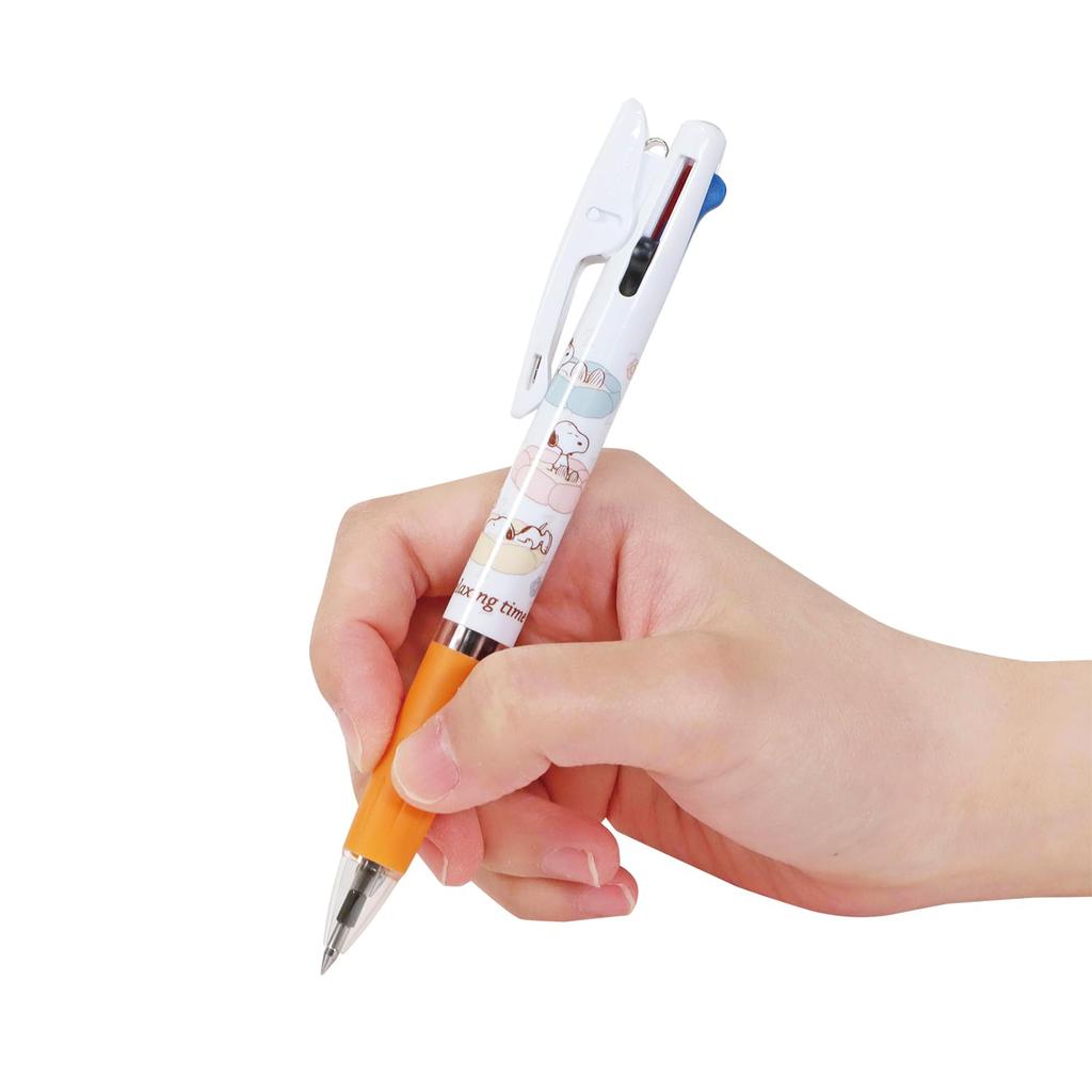 BSS Snoopy Ballpoint Pen Jetstream ES514B 3-Color 0.5mm (Nap)
