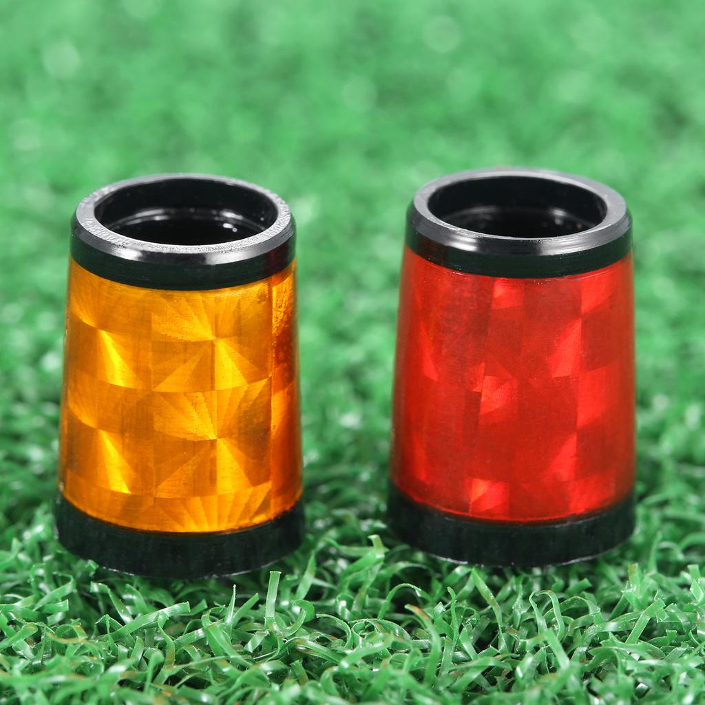 10 Pcs 9.4x18x13.5mm Golf Ferrules Plastic Golf Sleeve Ferrule Golf Replacement Parts Fit for 0.370 Tip Irons Shaft