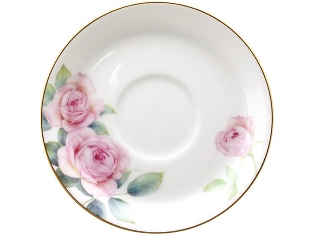 Okura Touen "Rose" Cup & Saucer, Coffee/Tea, Approx. 220cc, Made in Japan, 89C/5191