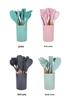 12-Piece Non-Stick Silicone Spatula and Ladle Set - Food-Grade Cookware