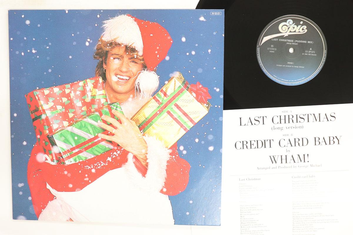 LP Record WHAM Last Christmas 123P575 EPIC 1984 Japan Pop Used