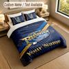 Bedding Set 1 Duvet Cover 2 Pillowcases Leeds Rhinos Print Soft Bed Linen Bedroom Decor