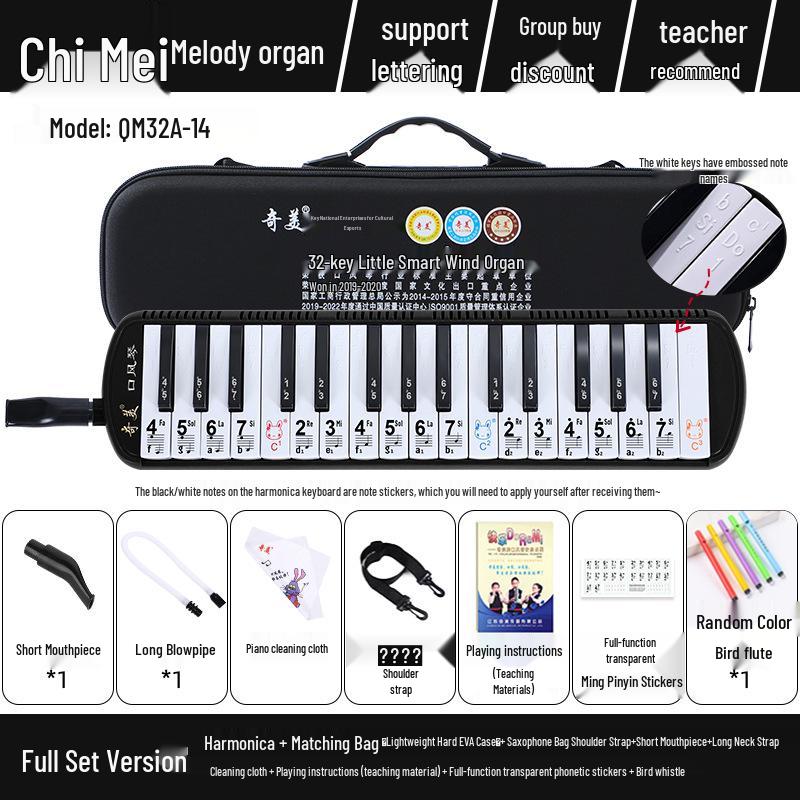 Chime 32/37-Key Harmonica: Perfect for Beginners, Students, and Professionals.