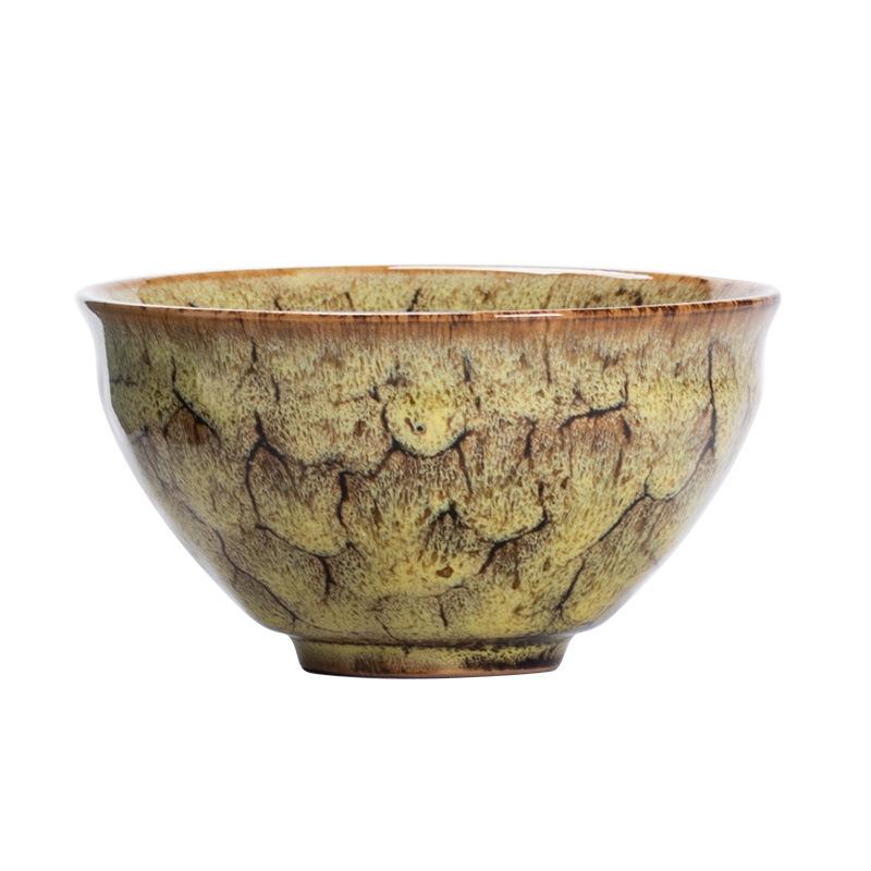 Boutique Kiln-changed Tea Cup Master Teacup Ceramic Kung Fu Tea Set Tea Bowl Set Household Gifts Jianzhan Wuxing Cup