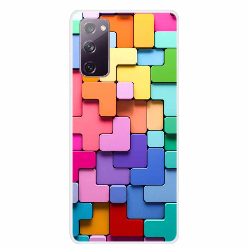 For Samsung S20 FE 2022 Case Marble Clear Soft TPU Silicon Back Cover For Samsung Galaxy S20 FE 5G Case Bumper Funda S20 FE 2022