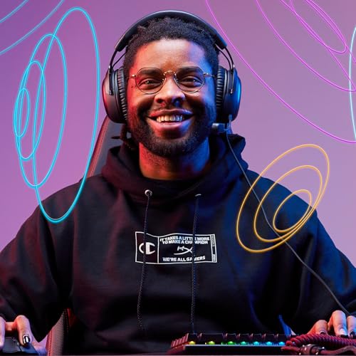 HyperX Cloud III Gaming Headset with DTS Headphone:X Spatial Audio, 53mm Drivers, and Cloud II Comfort, Black, Compatible with PC, PS5, PS4, Xbox Seri