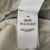 RRL Men's Gray Cotton Repair Chino Pants, Size 32x30 Bottoms 32x30 grayUsed