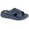 FitFlop Damen F-Mode Leder Plateau-Slipper