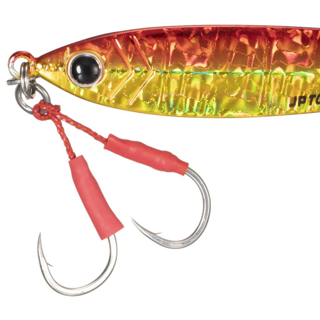 Major Craft Metal Jigpara TG Tungsten Red 120g Lure Jig, JPTG-120 Gold, #3