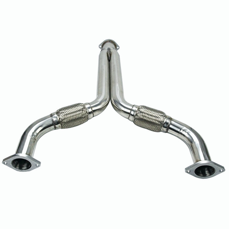 Y Pipe Exhaust Downpipe Fit for 03-09 Nissan 350Z 3.5L 2005,2007 Infiniti G35