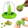 Fruchtschäler Müheloses Kiwi-Fruchtschalenentferner-Werkzeug mit Edelstahlklinge Ergonomischer Griff Multifunktionales Küchengerät