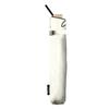 Nakatani Natural Basic Folding UV Manual Rib Black Windproof All-Weather Umbrella, Fleur, Off-White [924-049], Opening, Size 55cm, Coated,
