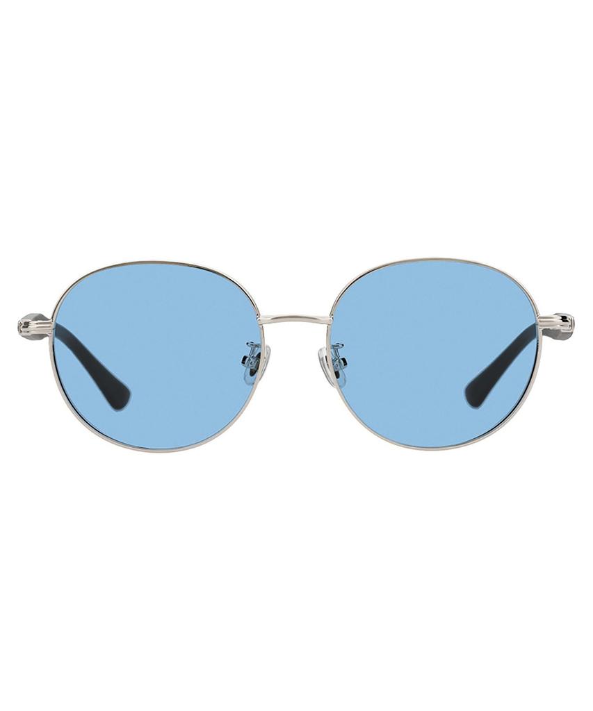 Zoff Suncut UV Cut Sunglasses Rubber Temples Colored Lenses Stylish UV Protection Unisex Glasses/100% Boston-Style (Silver, ZY252G09_15E1)