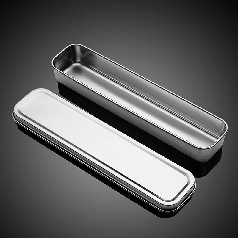 Portable Stainless Steel Utensil Storage Box Set