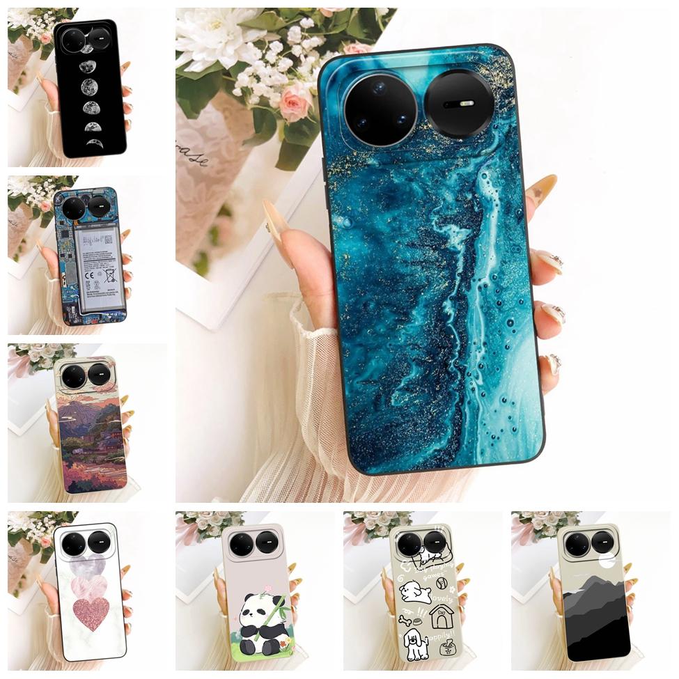 Casing For Huawei Nova 15 Pro Cover Silicone Luxury Fashion Flowers Kawaii Cute Painted Shockproof Case For Huawei KLE-AL00U