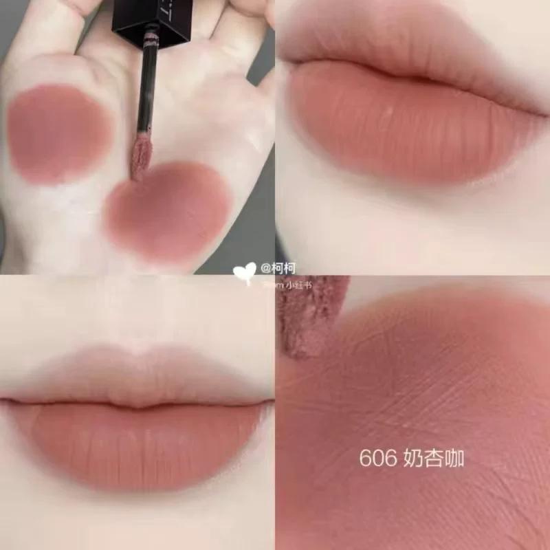 Perfect Diary Complexion Lip Powder Cream 602 Soft Mist Lip Glaze Conceals Lip Lines Without Drying Out Lips Long-Lasting Lipstick 606 New Product