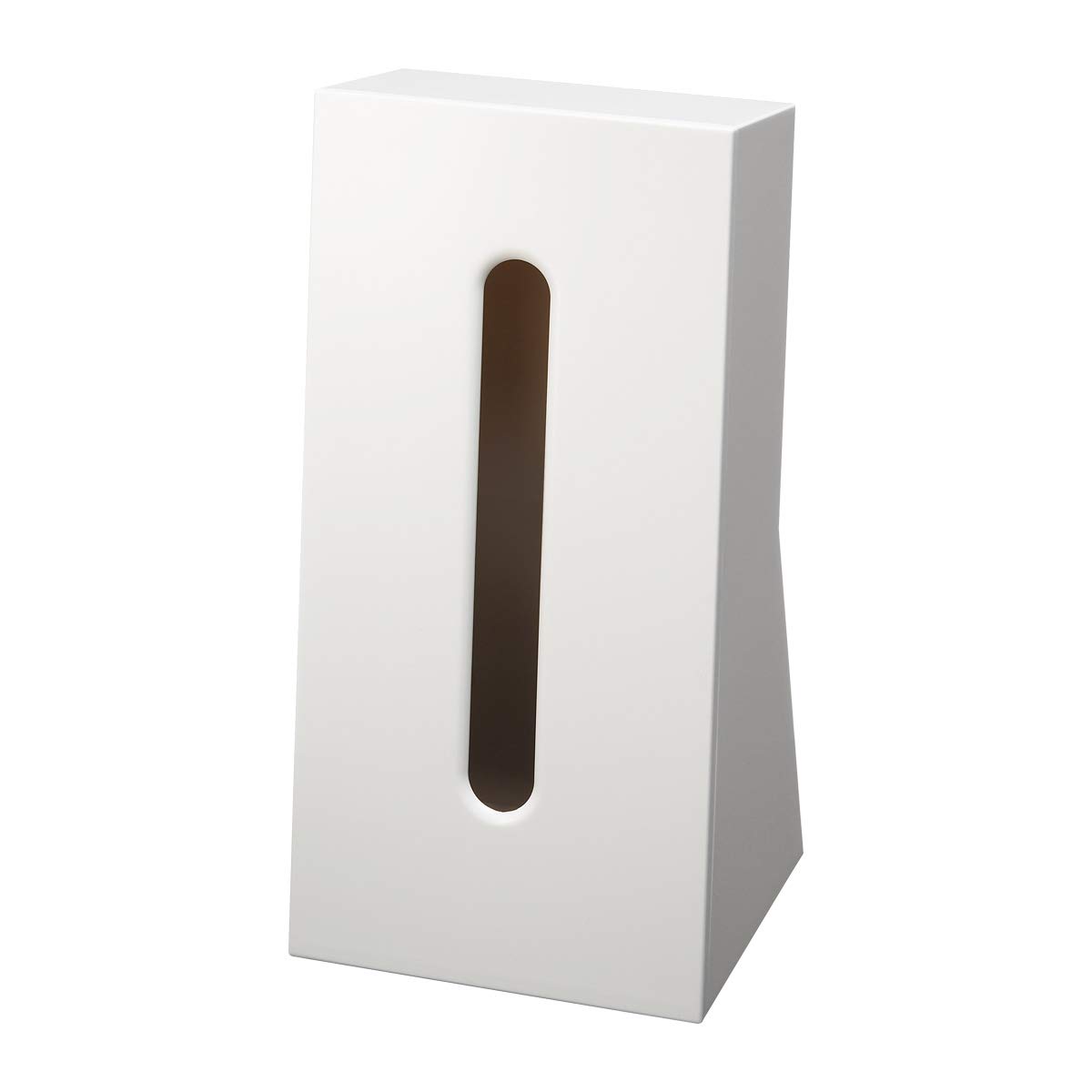 

Yamazaki Tissue Case White W13 x D11 x Smart Slim Standable 7984 Approx. H25.5cm белый