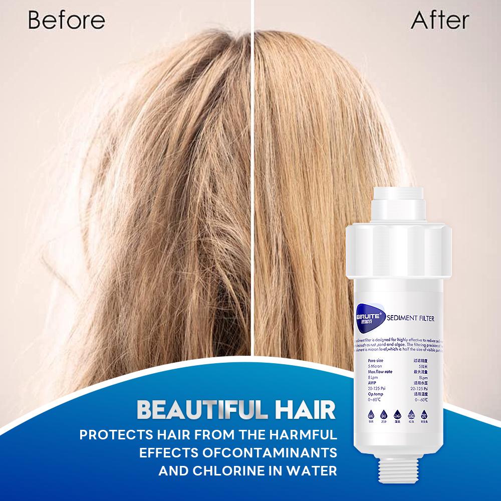 Shower Head Filter,Water Softener, Soft& Improve Hair/ Skin Chlorine Removal,Bathroom Accessories