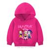 Kpop Demon Hunters Hoodie for Girls Age 4-14 HD Print 100% Polyester Pullover Casual Girls Sweatshirt Fall Many Colors Bulk Discount