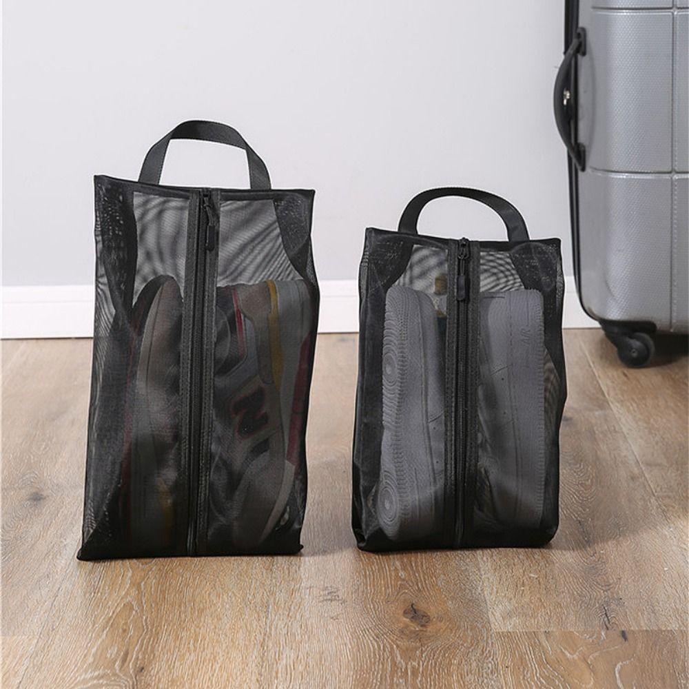 1Pcs Makeup Laundry Bag Shoe Storage Bag with Zipper Closure Shoe Organizer  for Men Women