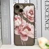 Schöne Ölmalerei Lotusblume Handyhülle für IPhone 16 15 14 11 Pro Max 13 12 Mini XR XS X 7 8Plus SE2 Weiche Silikonhülle
