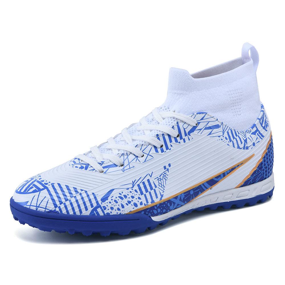 2024 Football Boots Long Spikes High Ankle Soccer Shoes FG Outdoor Grass Cleats Soccer Boots Training Sport Football Shoes